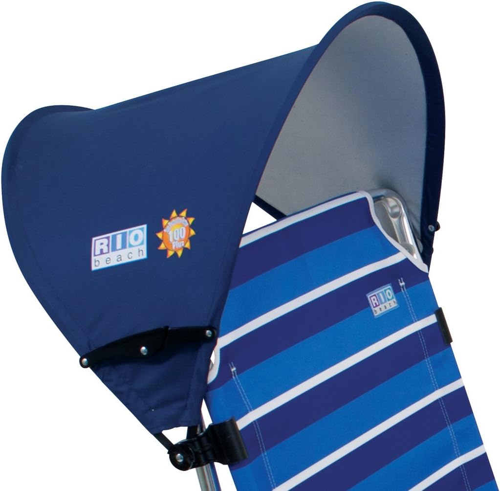 Rio Beach MyCanopy Personal Chair Sun Shade - Navy