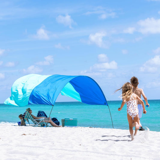 Shibumi Shade: Original Wind-Powered Beach Canopy
