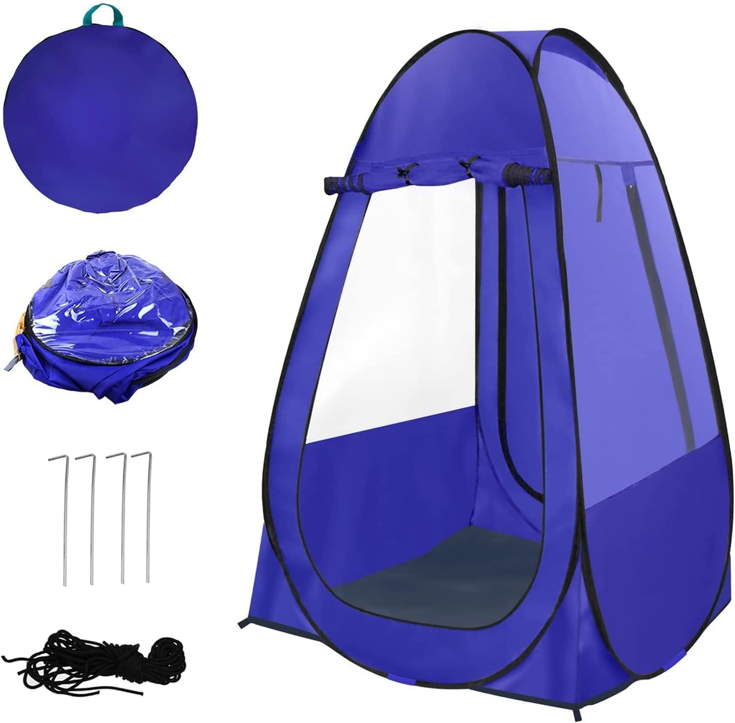Pop Up Tent: Rainproof, Windproof, Portable for Beach & Sports