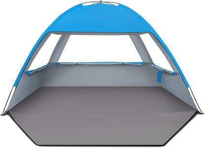 Venustas Beach Tent: UPF 50+ UV Protection, Easy Setup