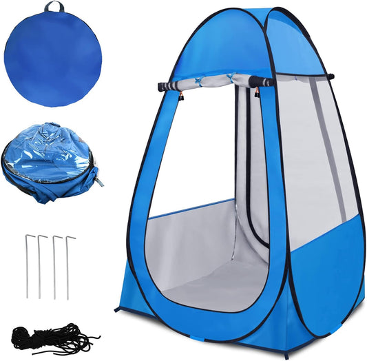 Pop Up Tent: Rainproof, Windproof, Portable for Beach & Sports