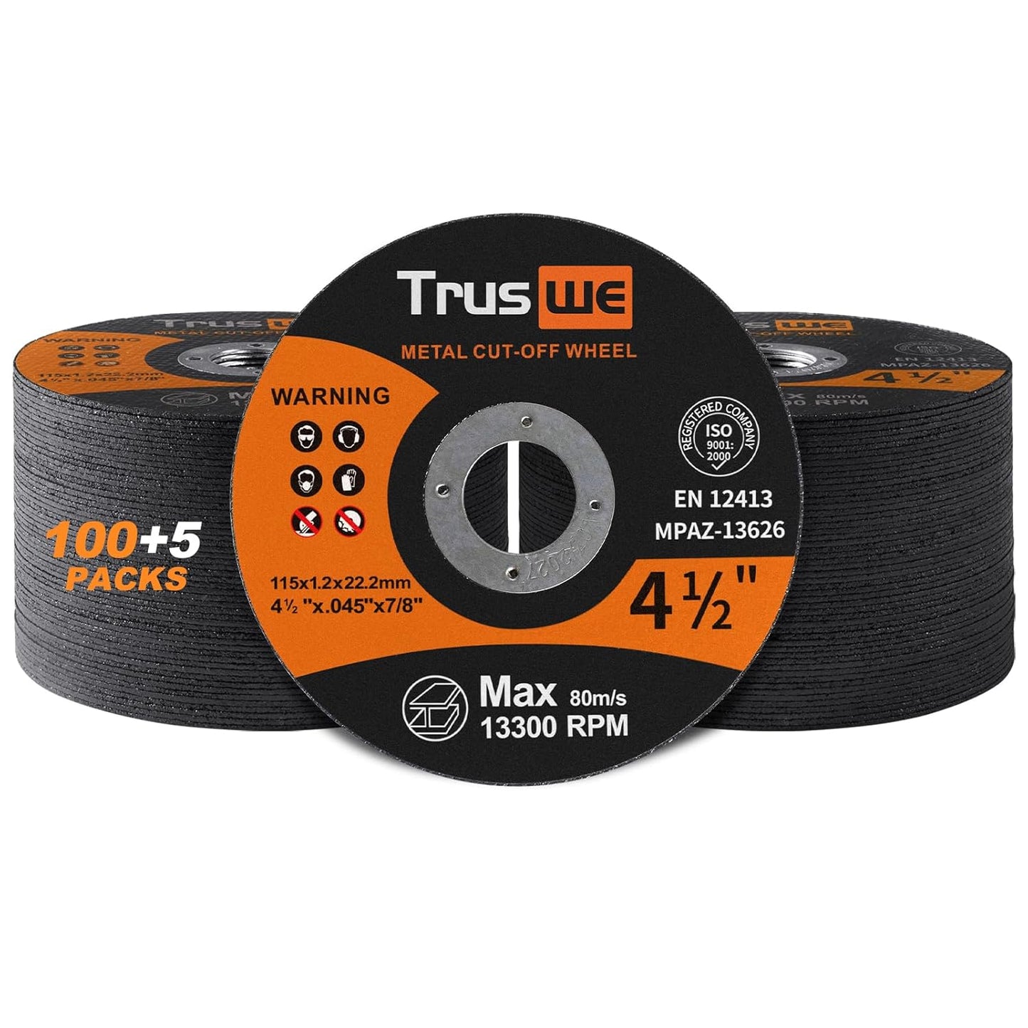 4 1/2 Inch Cut-Off Wheels (Multiple Packs)