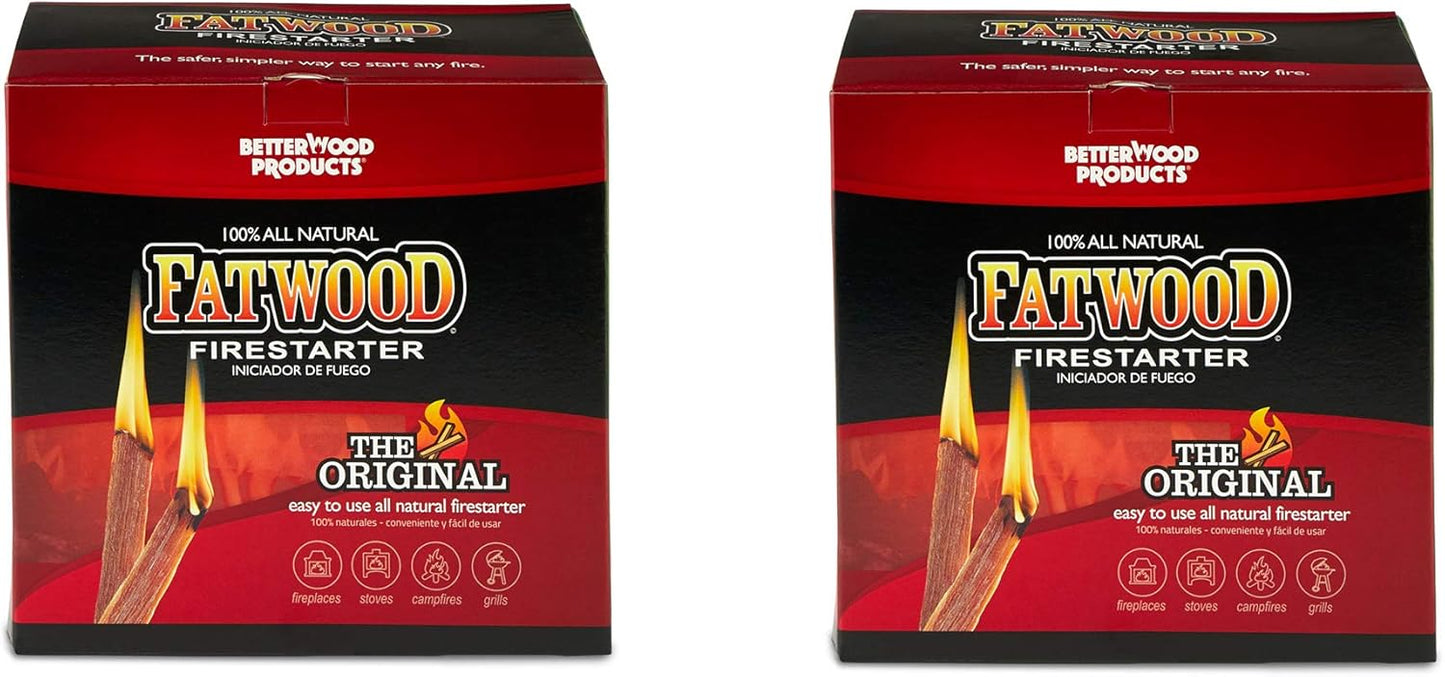 Betterwood Fatwood Firestarter - Natural Pine, 10 lb