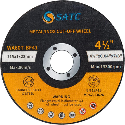 Cut Off Wheels for Metal & Stainless Steel