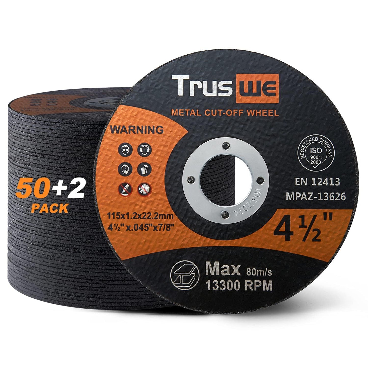 4 1/2 Inch Cut-Off Wheels (Multiple Packs)