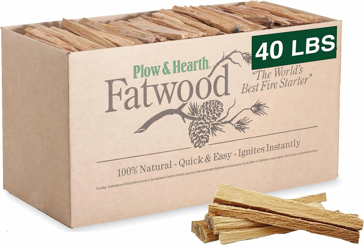 Fatwood Fire Starter: Natural, Easy & Clean Kindling