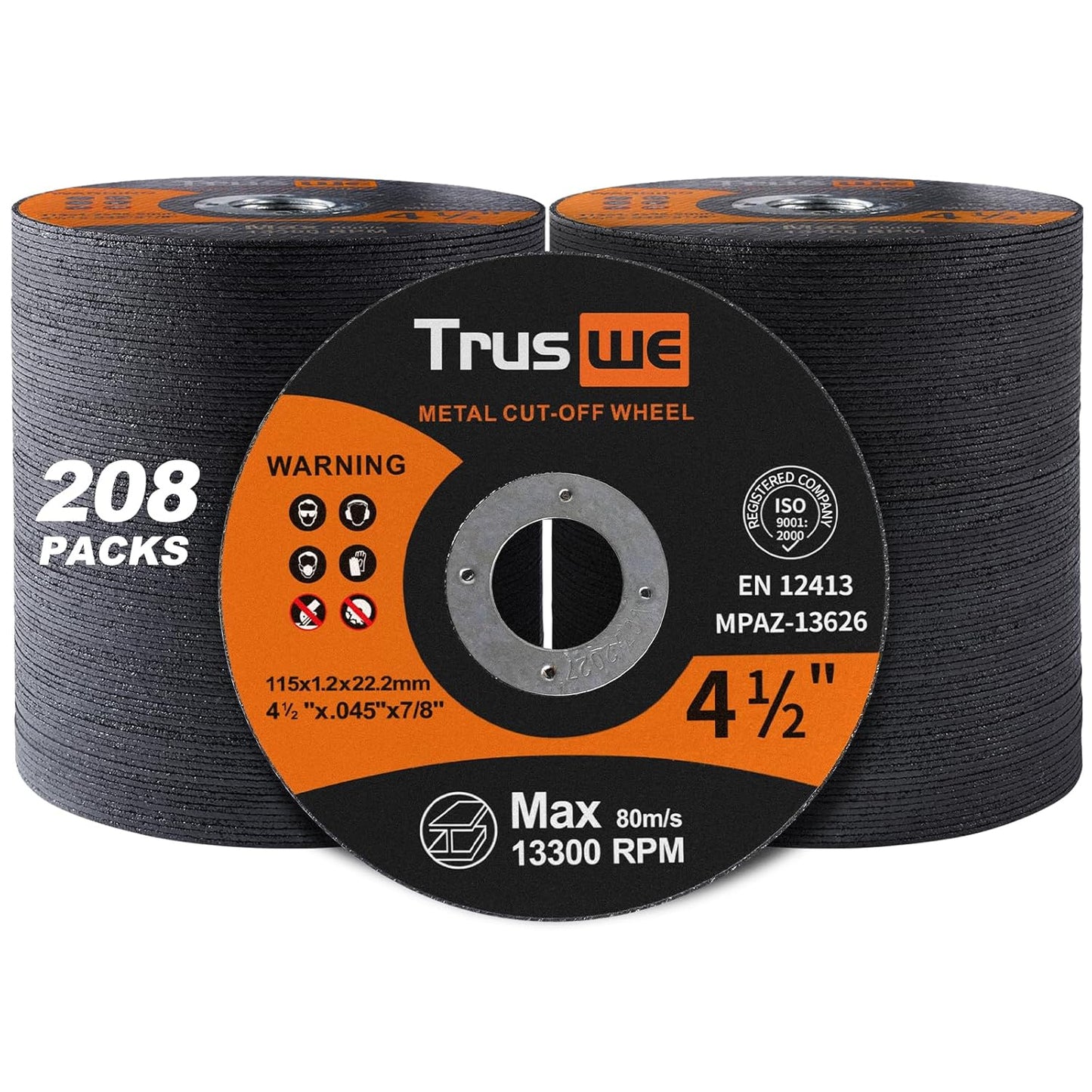 4 1/2 Inch Cut-Off Wheels (Multiple Packs)